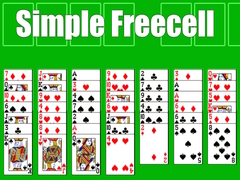 Ойын Simple Freecell