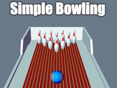 Ойын Simple Bowling
