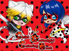Ойын Chibi Dotted Girl Coloring Book