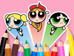 Ойын Coloring Book: The Powerpuff Girls