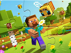 Ойын Jigsaw Puzzle: Mine Blockman