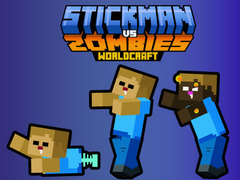 Ойын Stickman vs Zombies WorldCraft