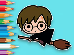 Ойын Coloring Book: Flying Potter