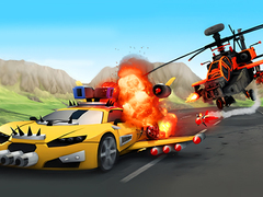 Ойын Chaos Road Combat Car Racing