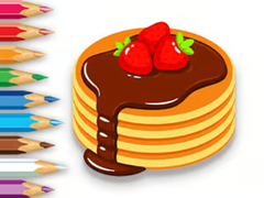Ойын Coloring Book: Strawberry Pancake