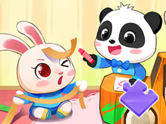Ойын Jigsaw Puzzle: Baby Panda Play Time