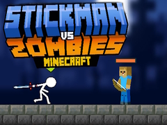 Ойын Stickman vs Zombies Minecraft
