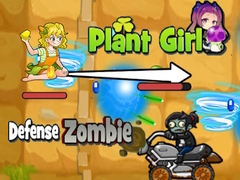 Ойын Plant Girl Defense Zombie