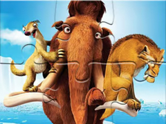 Ойын Jigsaw Puzzle: Ice Age Adventures