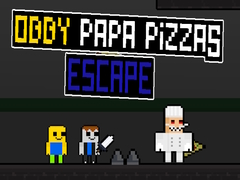Ойын Obby Papa Pizzas Escape