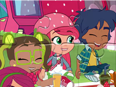 Ойын Jigsaw Puzzle: Strawberry Girl