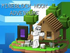 Ойын Mineblock Hook Adventure