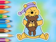 Ойын Coloring Book: Winnie With Toy Bear