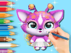 Ойын Coloring Book: Cute Fluvsies