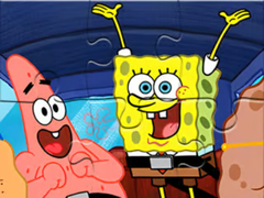 Ойын Jigsaw Puzzle: SpongeBob SquarePants Sweet Family