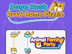 Ойын Doge Rush : Draw Home Puzzle