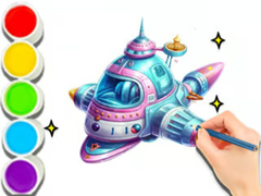 Ойын Coloring Book: Space Travel