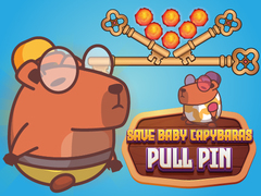 Ойын Save Baby Capybaras Pull Pin