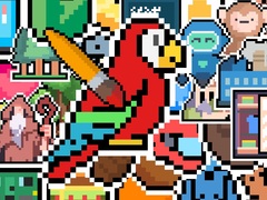Ойын The Frame: Pixel Art