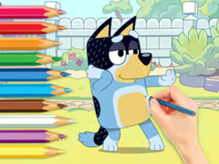 Ойын Coloring Book: Bluey And Bingo