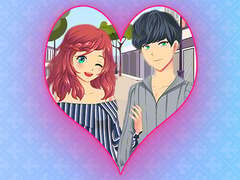 Ойын Romantic Anime Couples Dress Up Game
