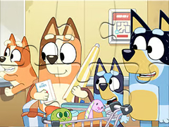 Ойын Jigsaw Puzzle: Bluey Shopping Day