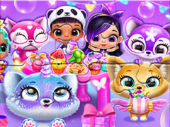 Ойын Jigsaw Puzzle: Fluvsies Family