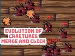 Ойын Evolution of Craetures Merge and Click