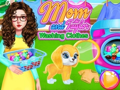 Ойын Mom And Taylor Washing Clothes