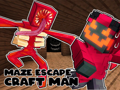Ойын Maze Escape: Craft Man
