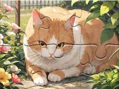 Ойын Jigsaw Puzzle: Cat Garden