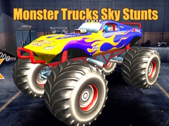 Ойын Monster Trucks Sky Stunts