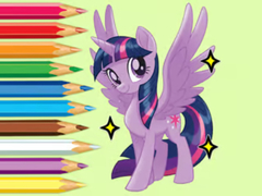 Ойын Coloring Book: Twilight Sparkle