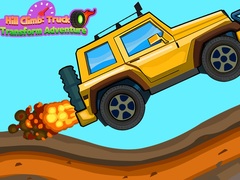 Ойын Hill Climb Truck Transform Adventure