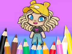 Ойын Coloring Book: Avatar Life Girl