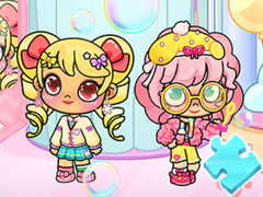 Ойын Jigsaw Puzzle: Avatar World Candy Girl