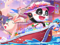 Ойын Jigsaw Puzzle: Baby Panda Fiesta