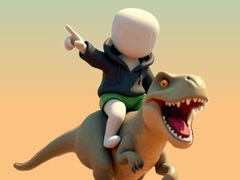 Ойын Stickman. Dinosaur Arena