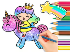 Ойын Coloring Book: Unicorn Princess