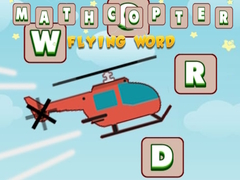 Ойын Mathcopter flying Word