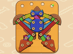 Ойын Wood & Screw Puzzle