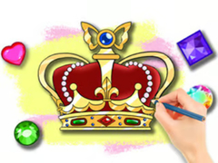Ойын Coloring Book: Royal Crown