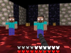 Ойын Herobrine's Catacombs 3D