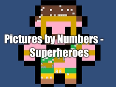 Ойын Pictures by Numbers - Superheroes