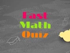 Ойын Fast Math Quiz