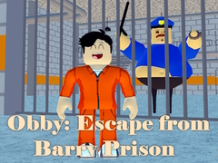 Ойын Obby: Escape from Barry Prison