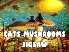 Ойын Cats Mushrooms Jigsaw
