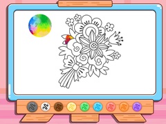 Ойын Coloring Book: Flower Bouquet