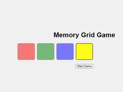 Ойын Memory Grid