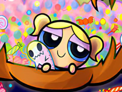 Ойын Jigsaw Puzzle: Powerpuff Girl Halloween